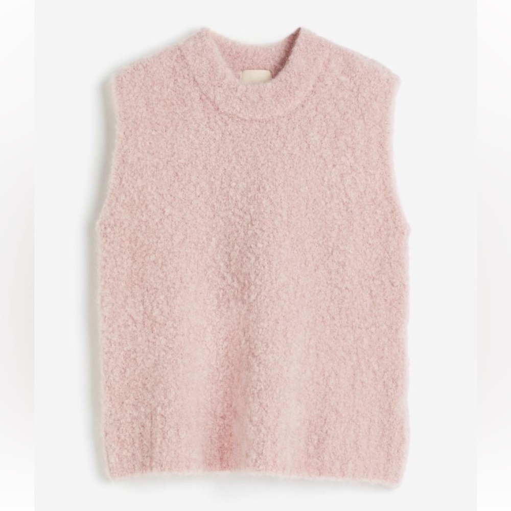 WOOL-BLEND SWEATER VEST